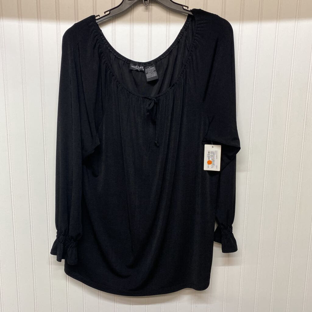 TIE NECK LONG SLEEVED
