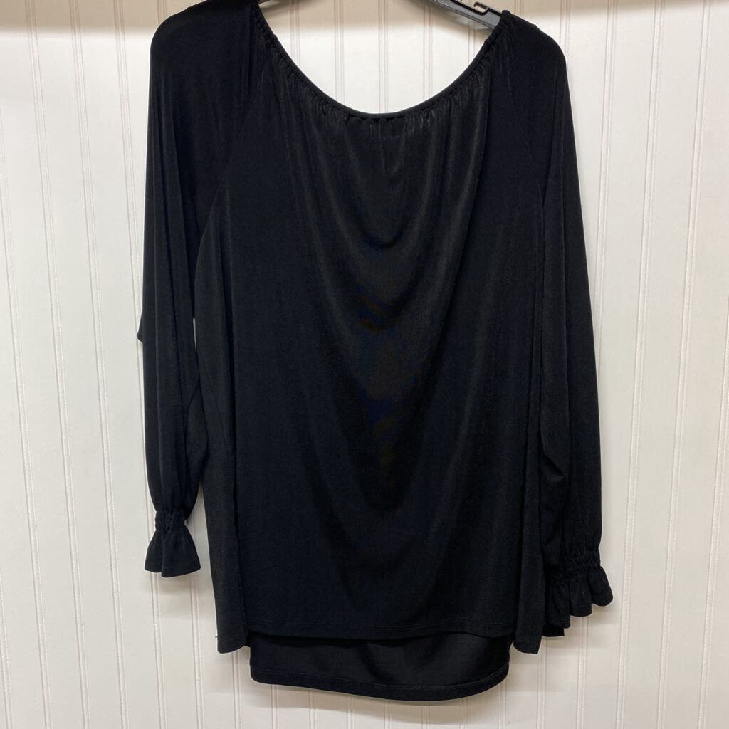 TIE NECK LONG SLEEVED