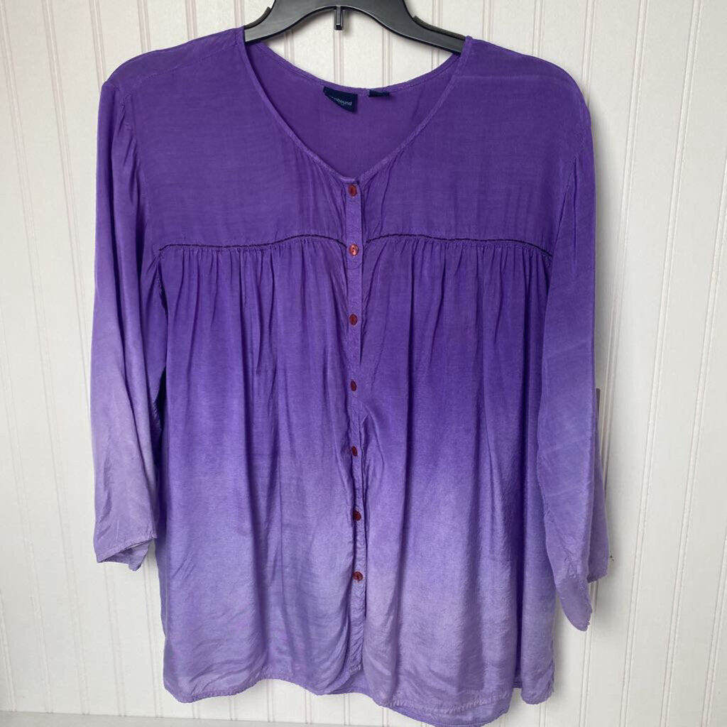 SHADES OF PURPLE BUTTON DOWN