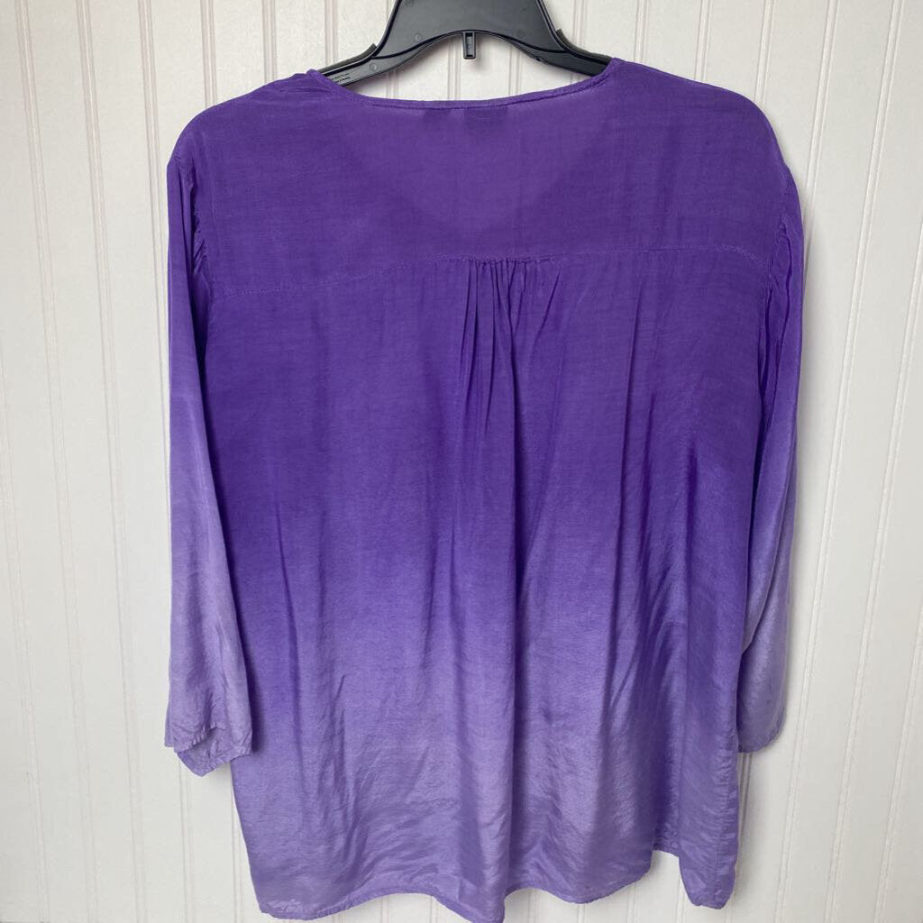 SHADES OF PURPLE BUTTON DOWN