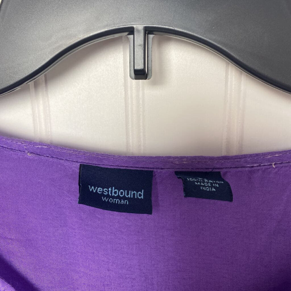 SHADES OF PURPLE BUTTON DOWN