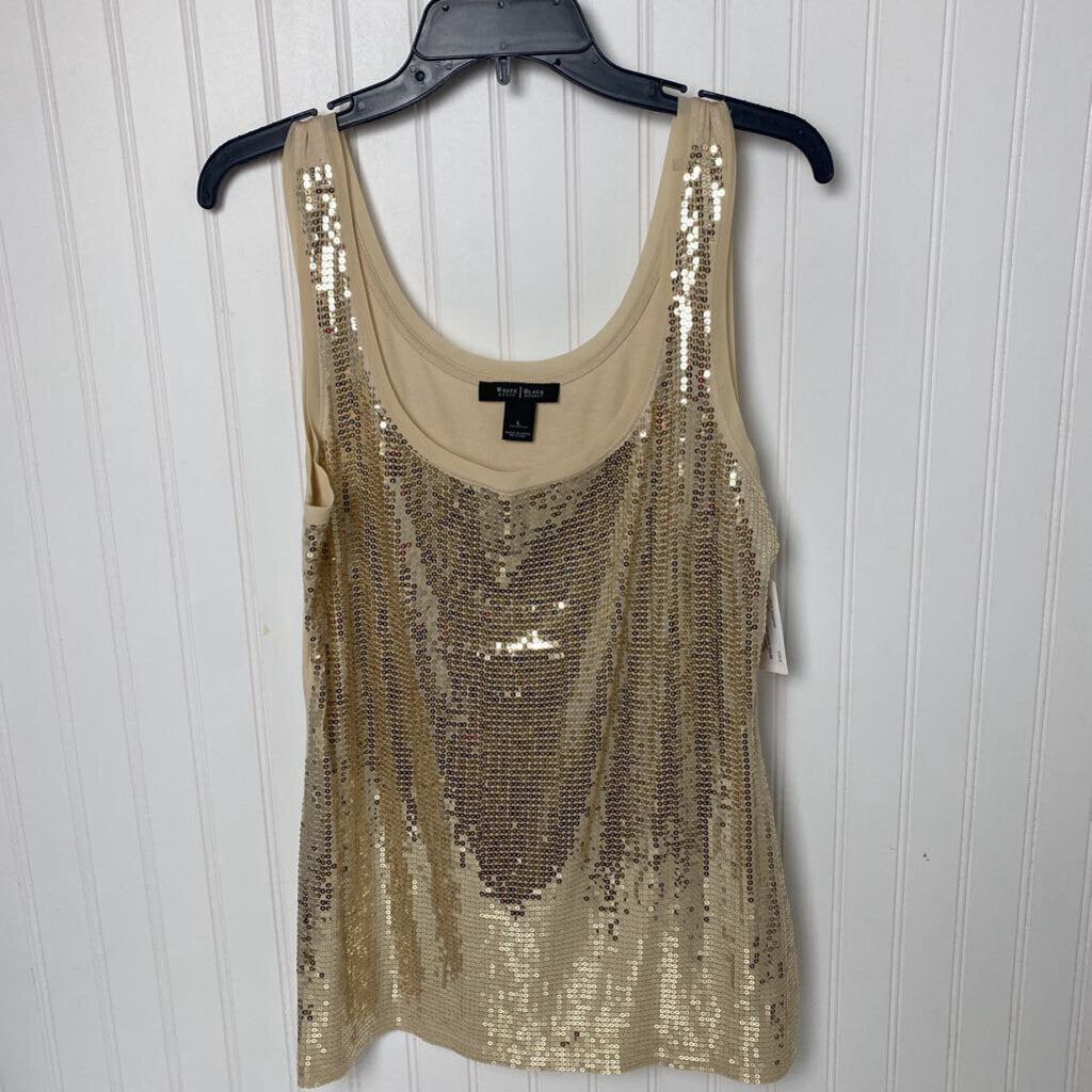 SEQUINNED TANK TOP