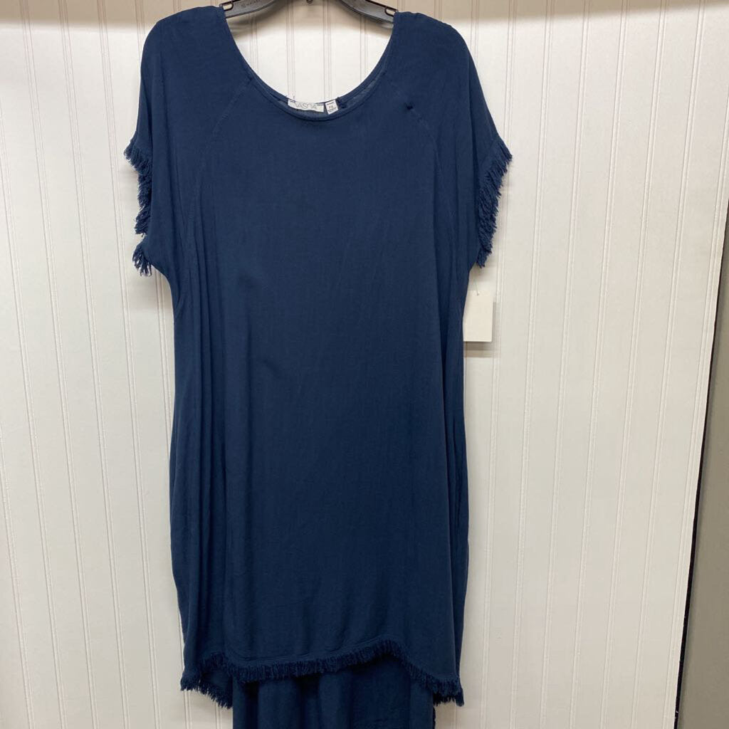 FRINGED SHORT DRESS