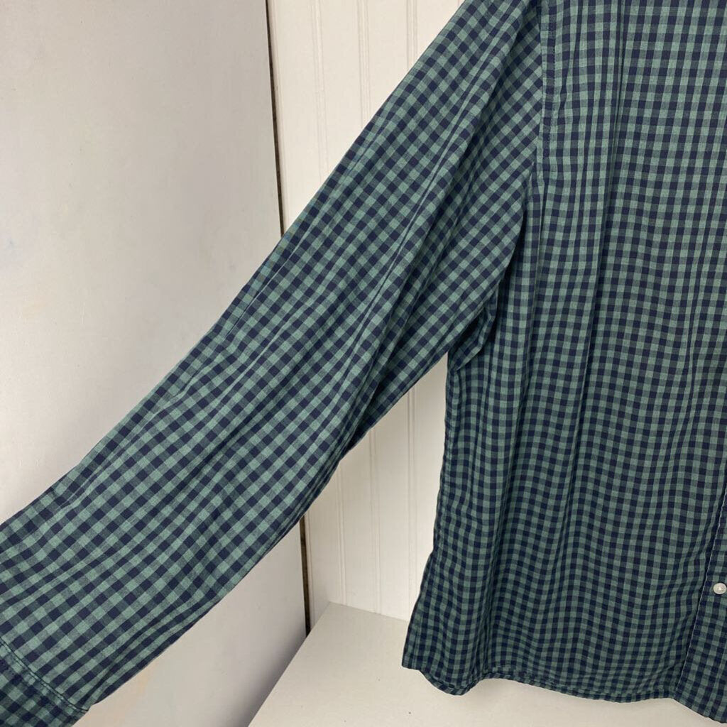 KGRN/BLK CHECKED SHIRT