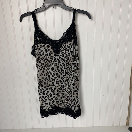 CHEETA LACE CAMI