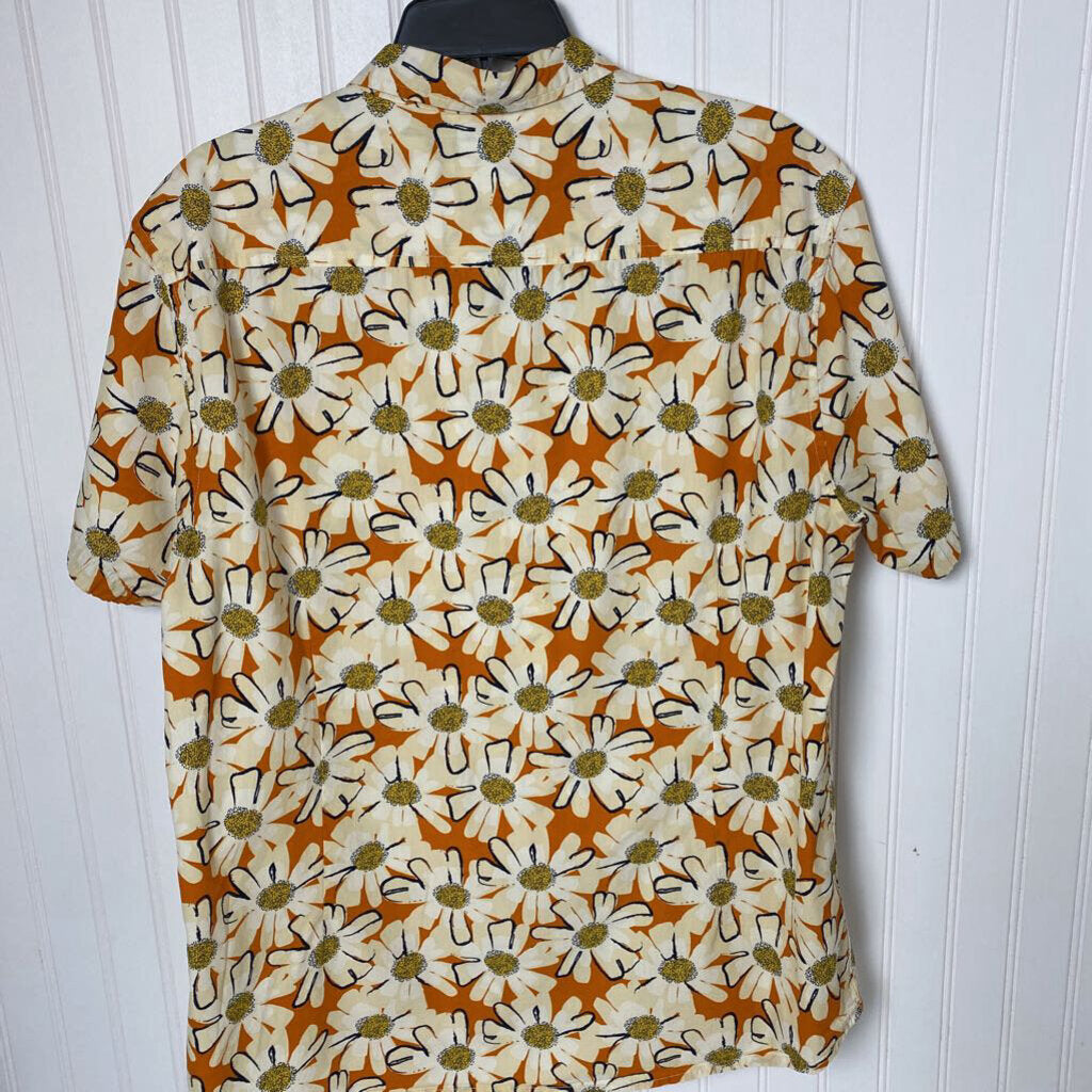 FLORAL SHORT SLEEVED