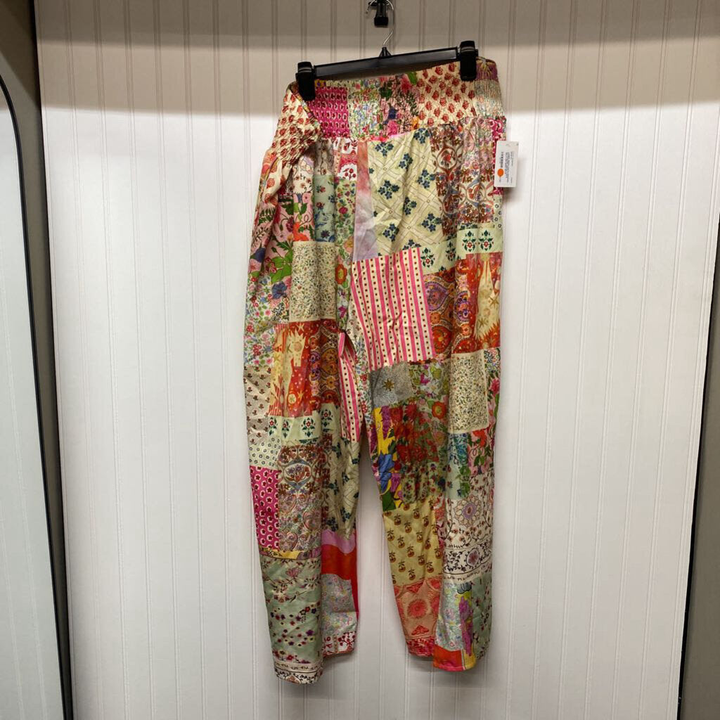 PATCHWORK DRESS PANTS