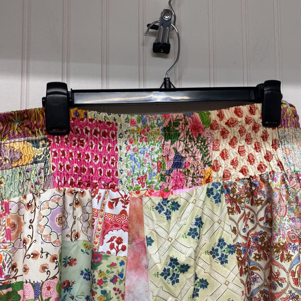 PATCHWORK DRESS PANTS