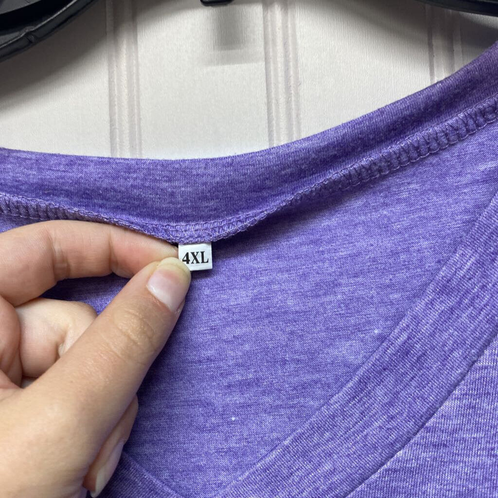 PURPLE GRAPHIC T