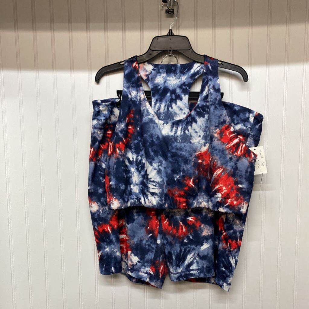 TYE DYE ATHLETIC 2 PCS SET