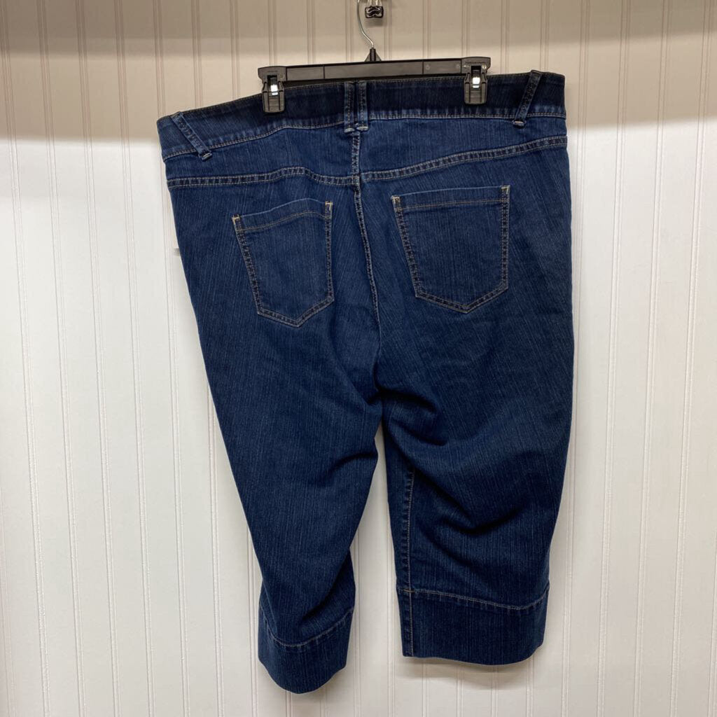DENIM CAPRIS