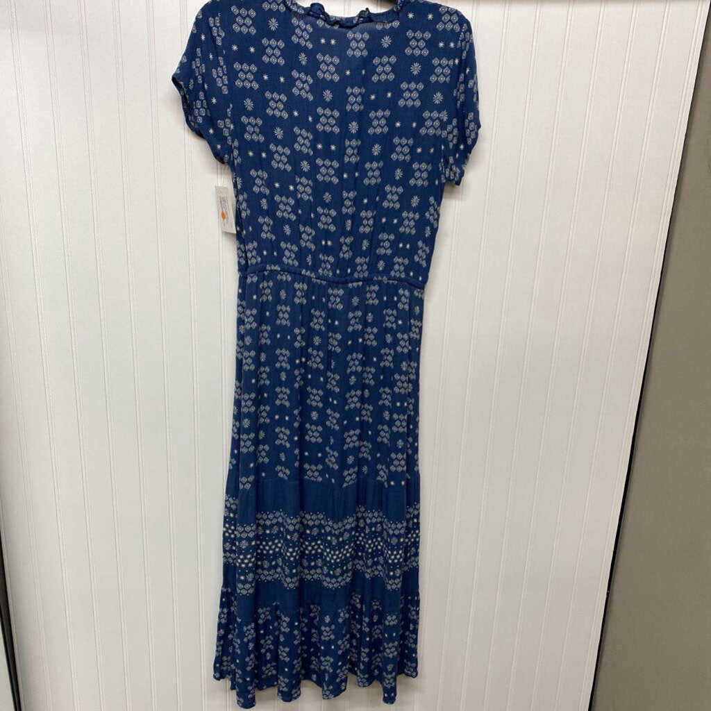 SHORT SLEEVE LONG DRESS