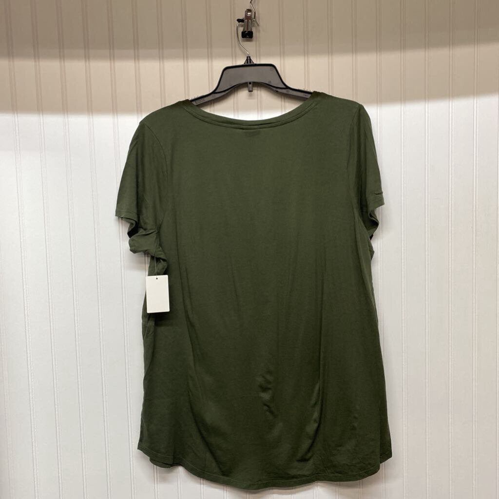 OLIVE BASIC SHIRT