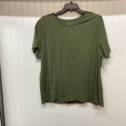 OLIVE SHORT SLEEVE SHIRT