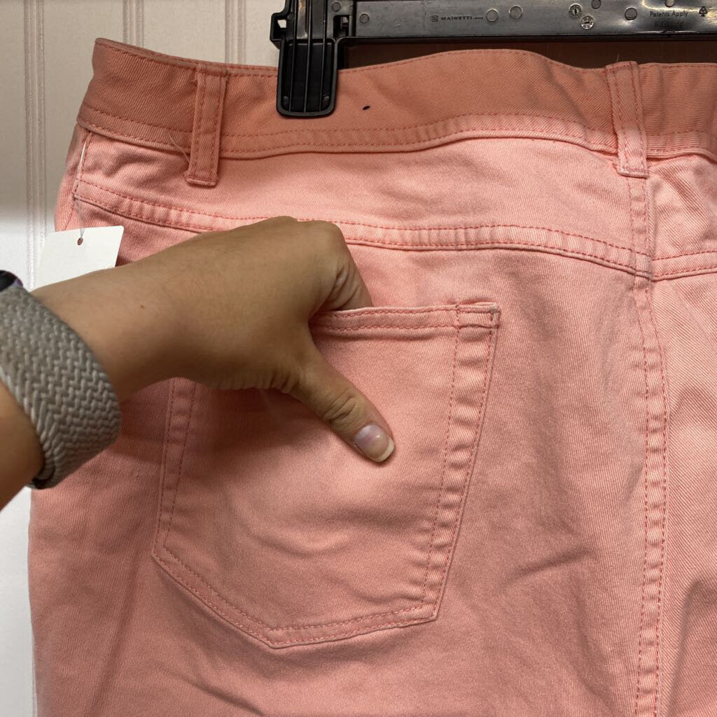 PINK DENIM JEANS