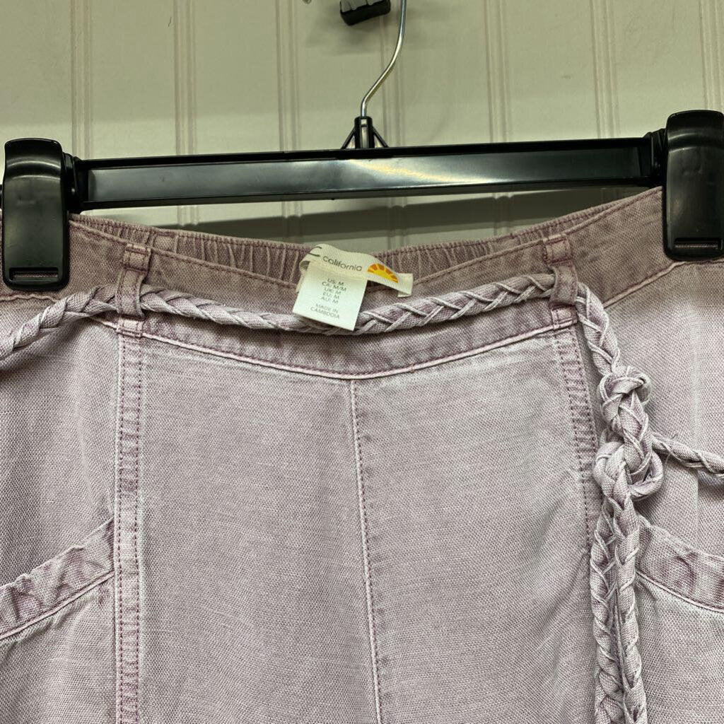 BELTED JOGGERS