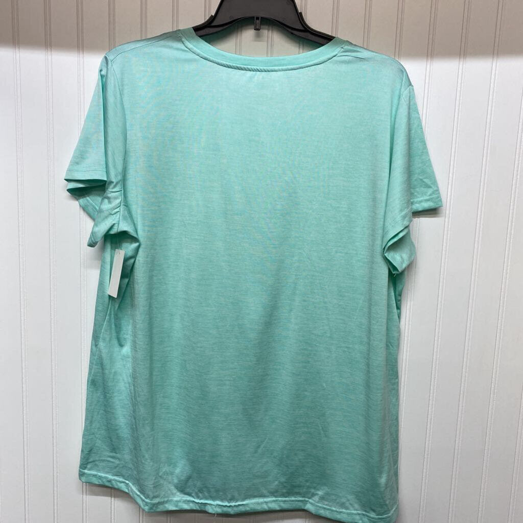 TEAL ACTIVE TOP