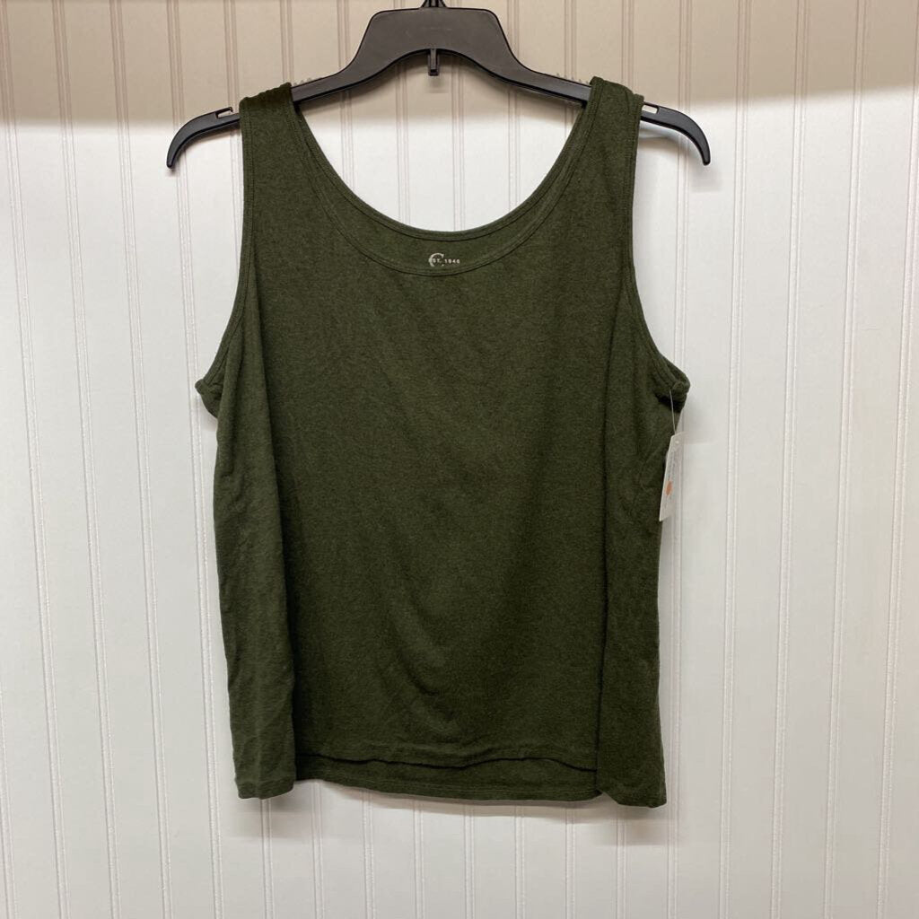 OLIVE TANK TOP