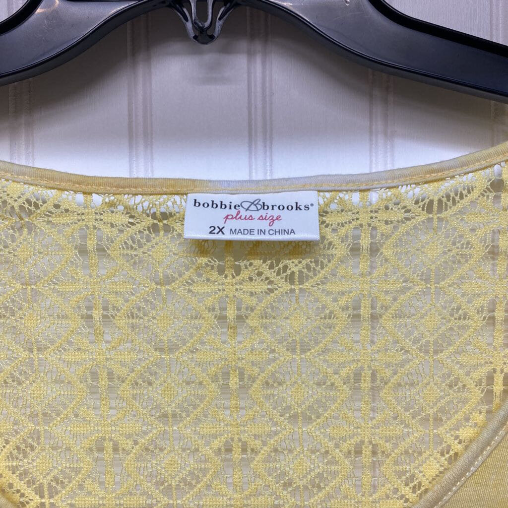 YELLOW DRESS TOP