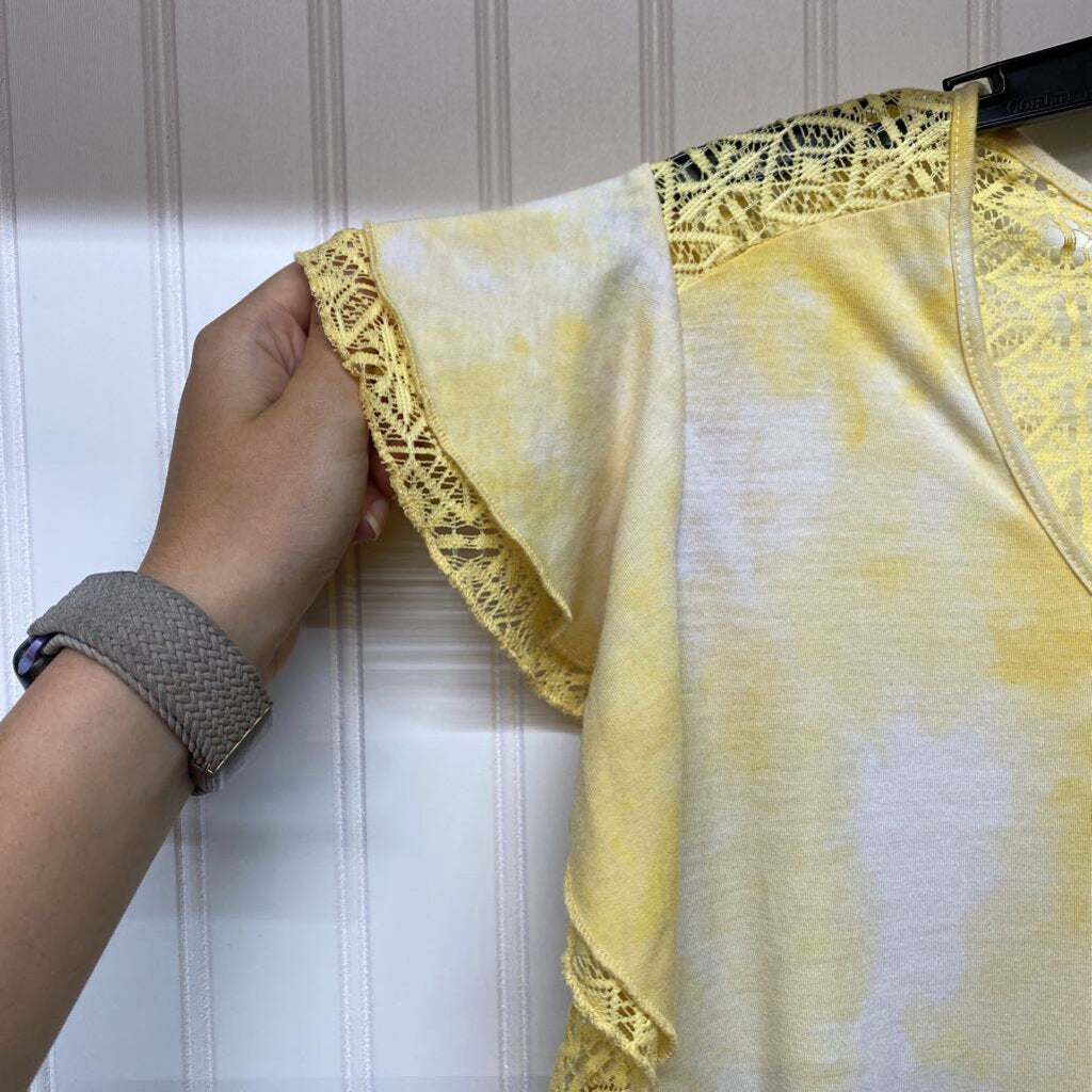 YELLOW DRESS TOP