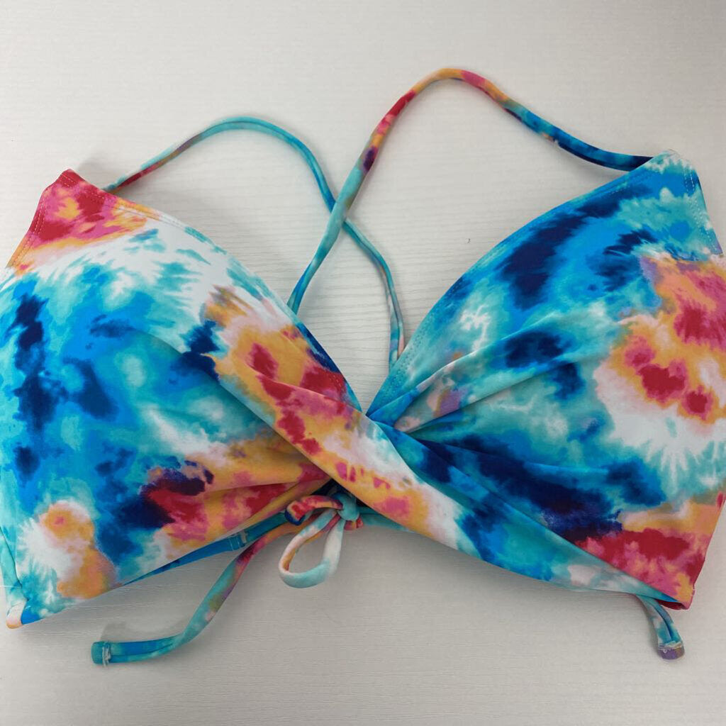 TIE DYE BIKINI TOP