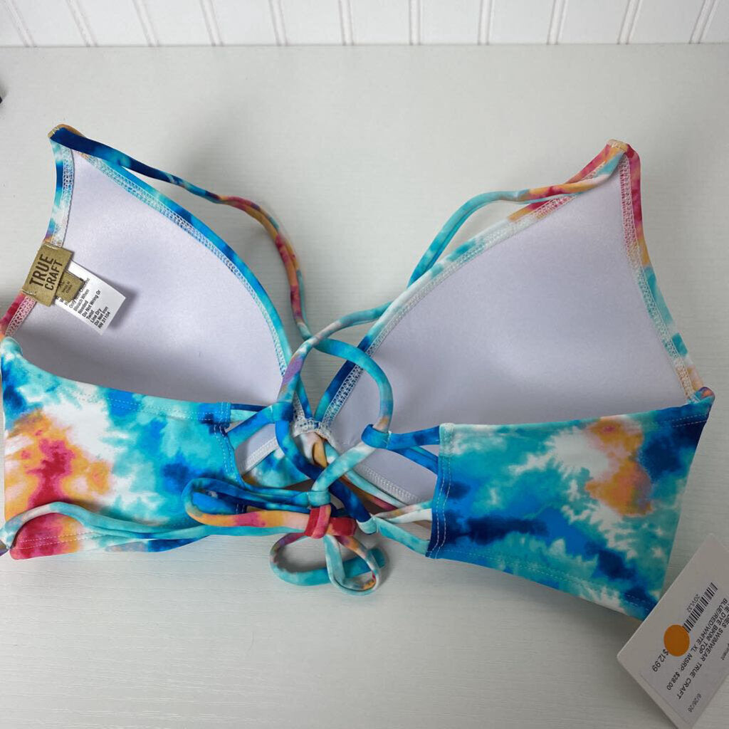 TIE DYE BIKINI TOP