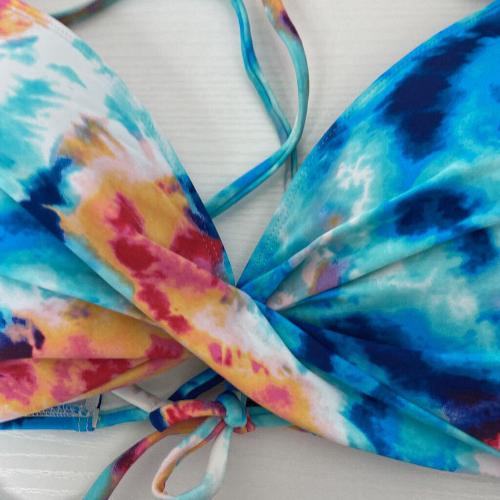 TIE DYE BIKINI TOP