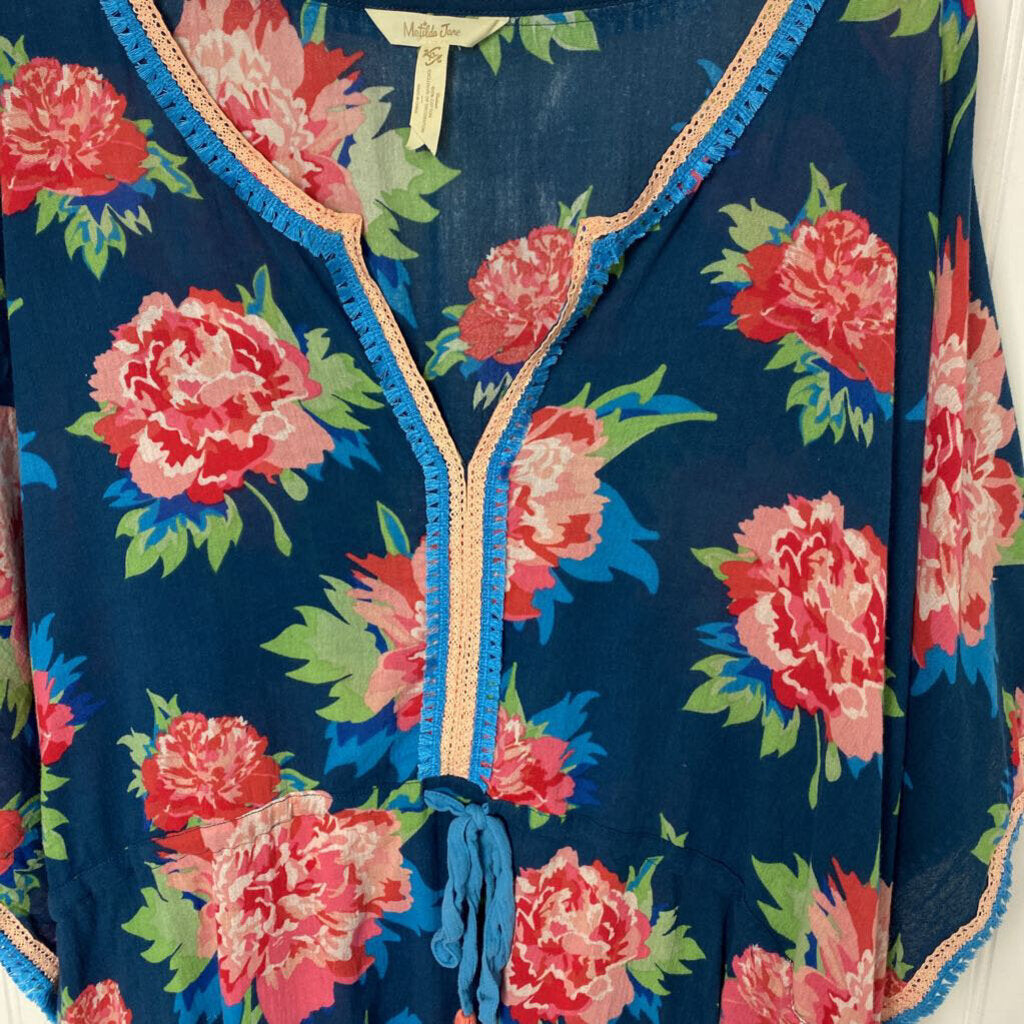 EMBELLISHED PONCHO TOP
