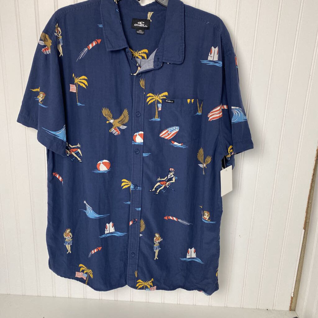 SHORT SLEEVE BUTTON DOWN