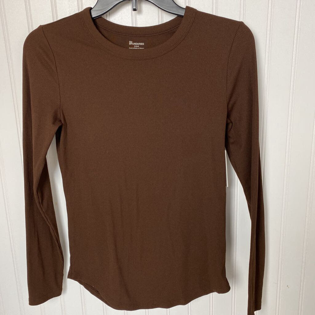 RIBBED LONG SLEEVED