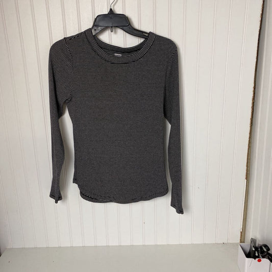 RIBBED LONG SLEEVED TOP