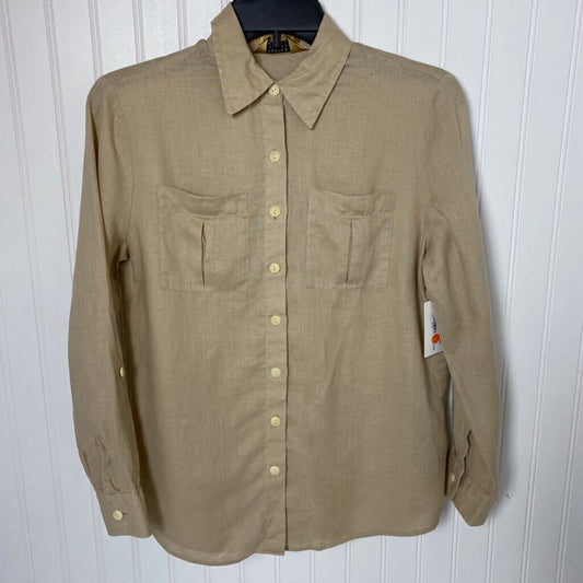 LINEN BUTTON DOWN