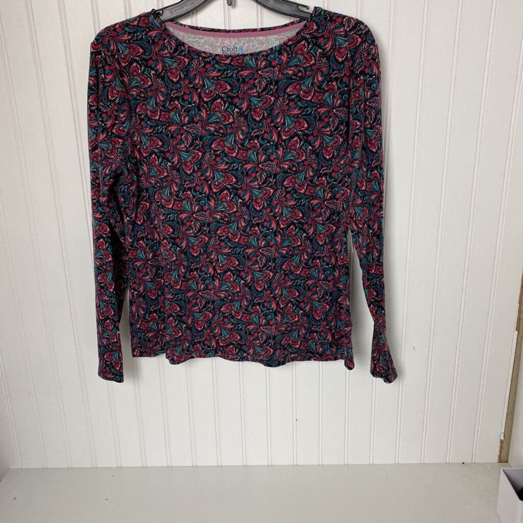PAISLEY PRINT LONG SLEEVED