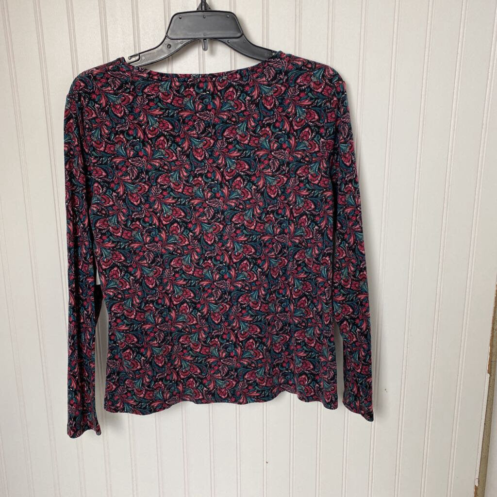 PAISLEY PRINT LONG SLEEVED