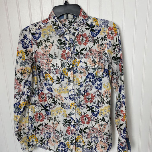 FLORAL BUTTON DOWN