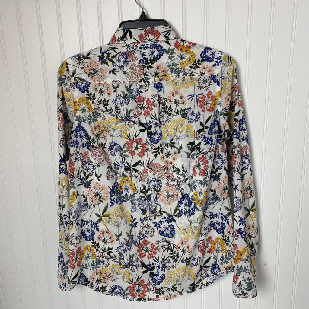 FLORAL BUTTON DOWN