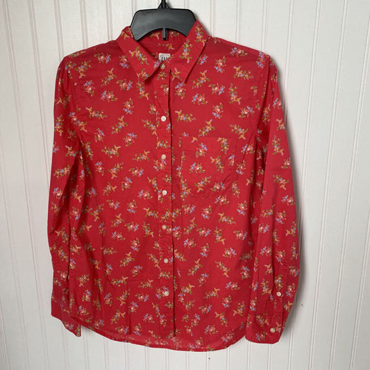 FLOWERED BUTTON DOWN
