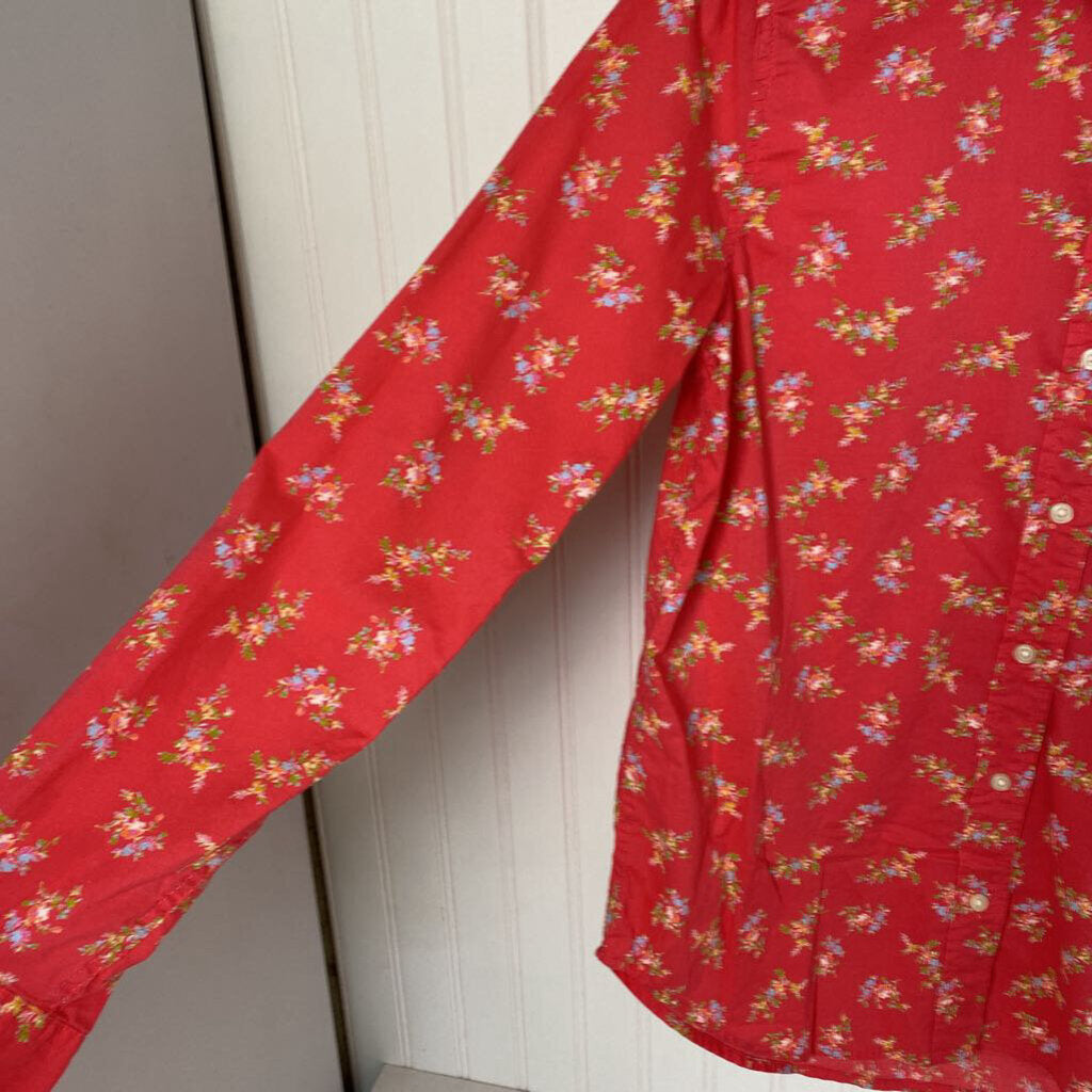 FLOWERED BUTTON DOWN