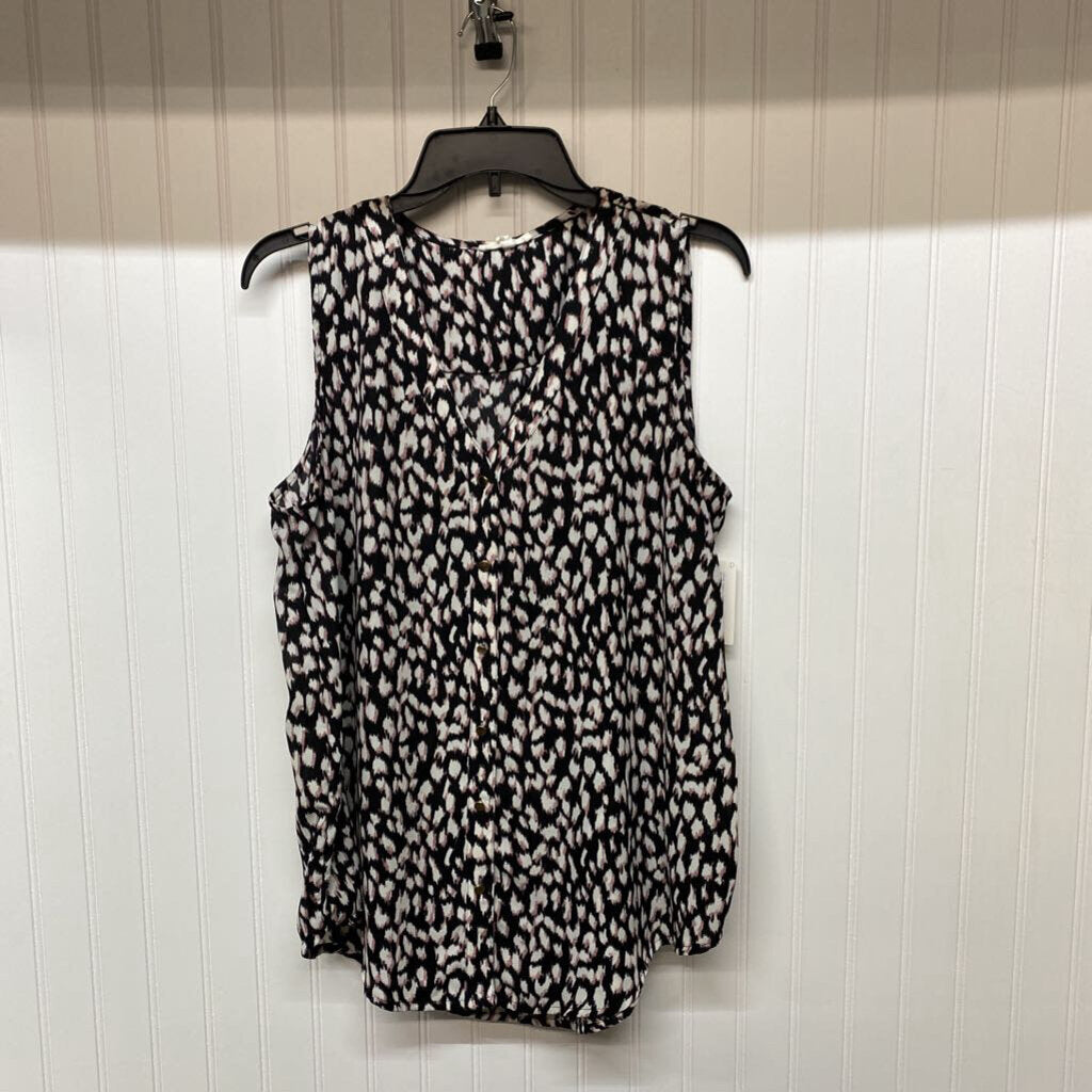 SLEEVELESS SHEER TOP