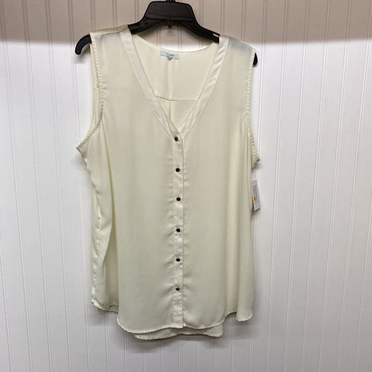 SLEEVELESS SHEER TOP