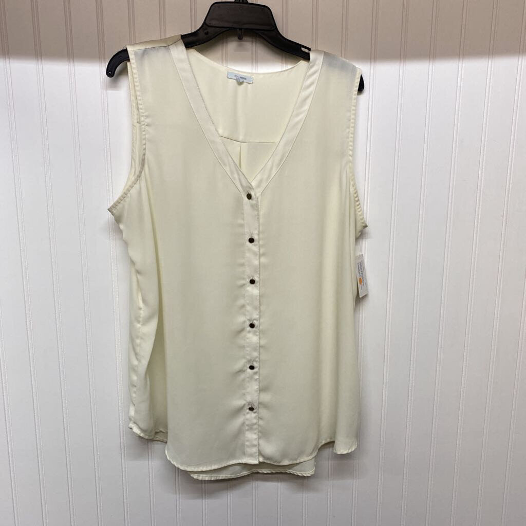 SLEEVELESS SHEER TOP