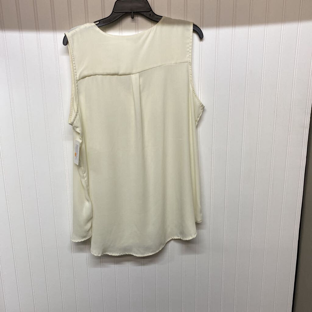 SLEEVELESS SHEER TOP
