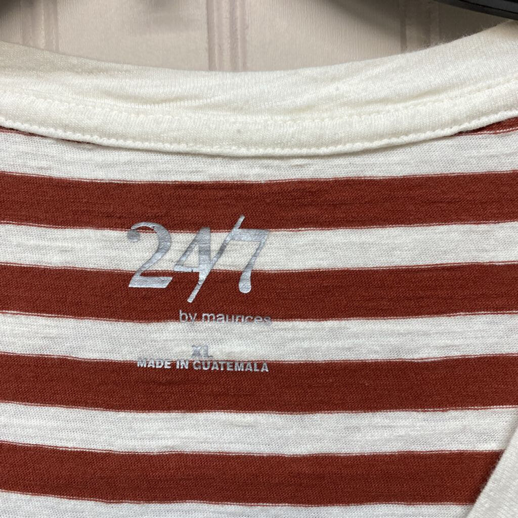STRIPED TEE