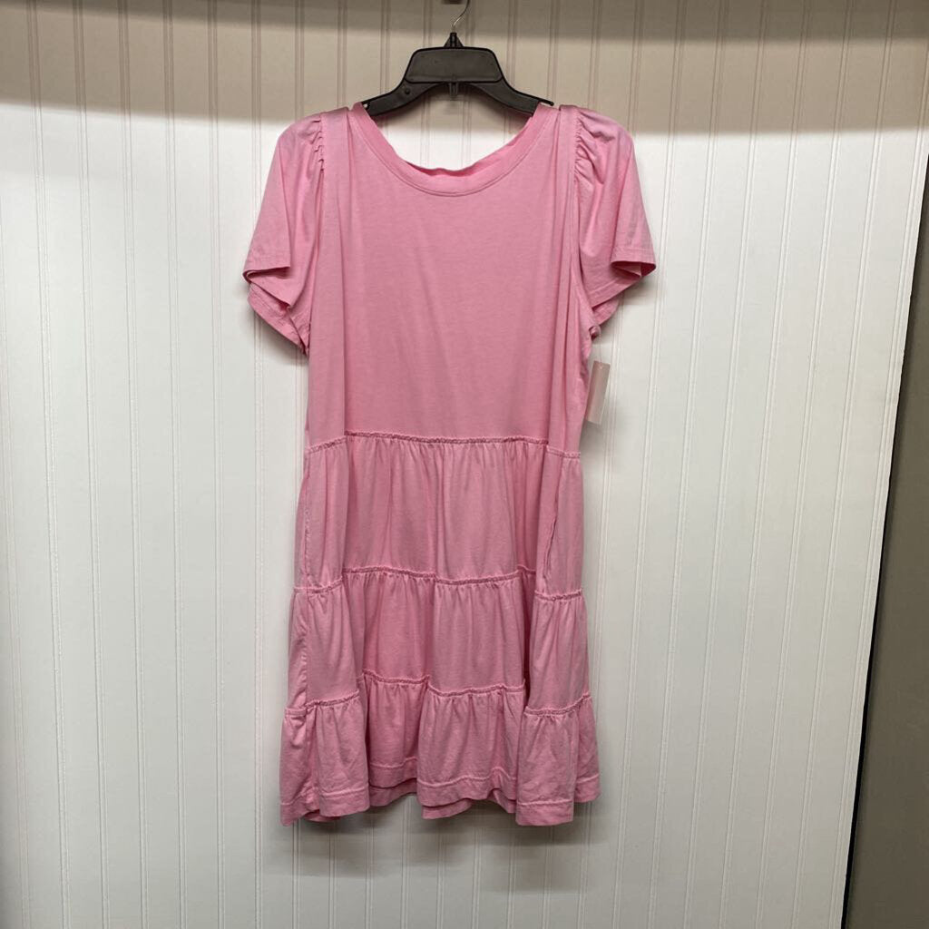 SHORT SLEEVE SHORT DRESS