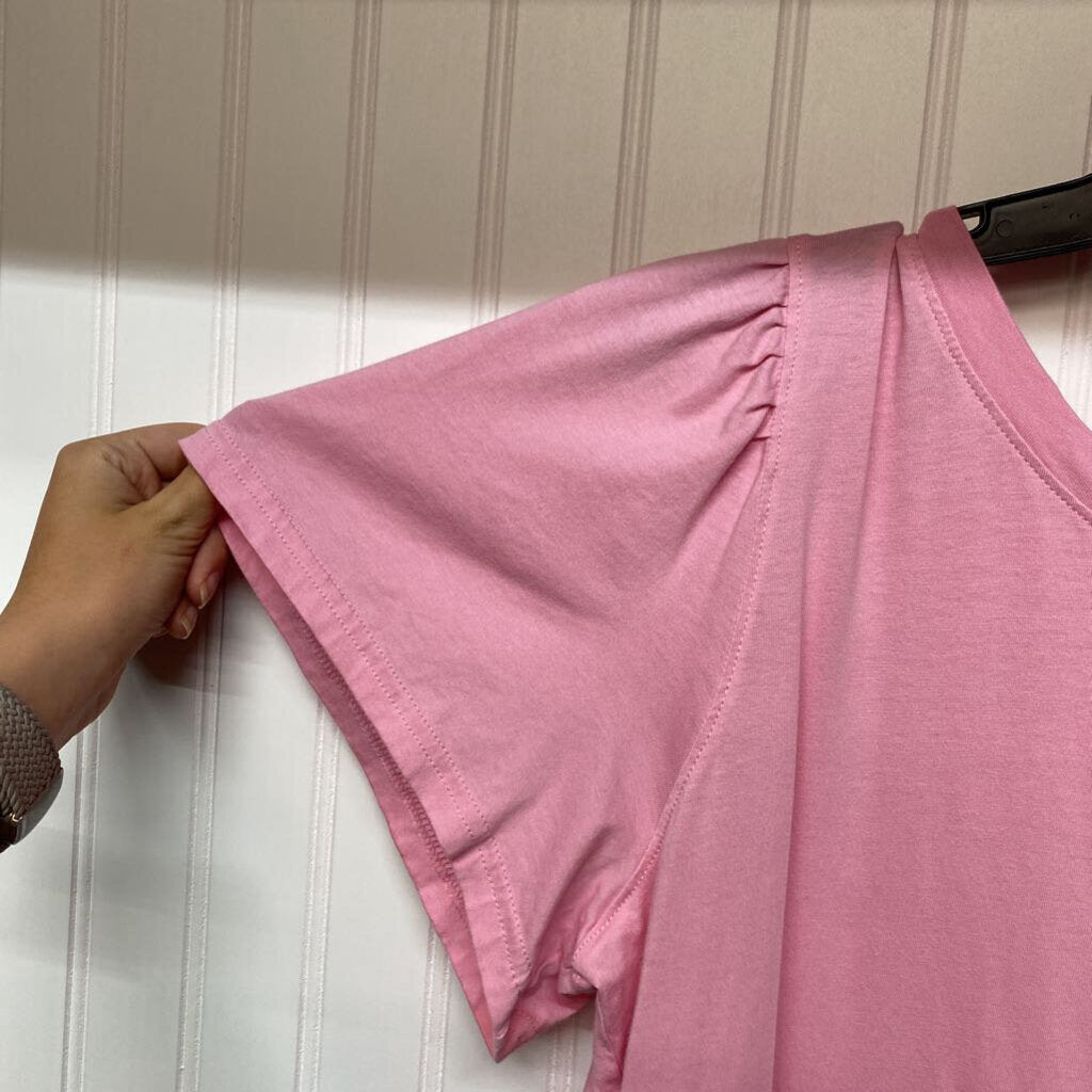 SHORT SLEEVE SHORT DRESS