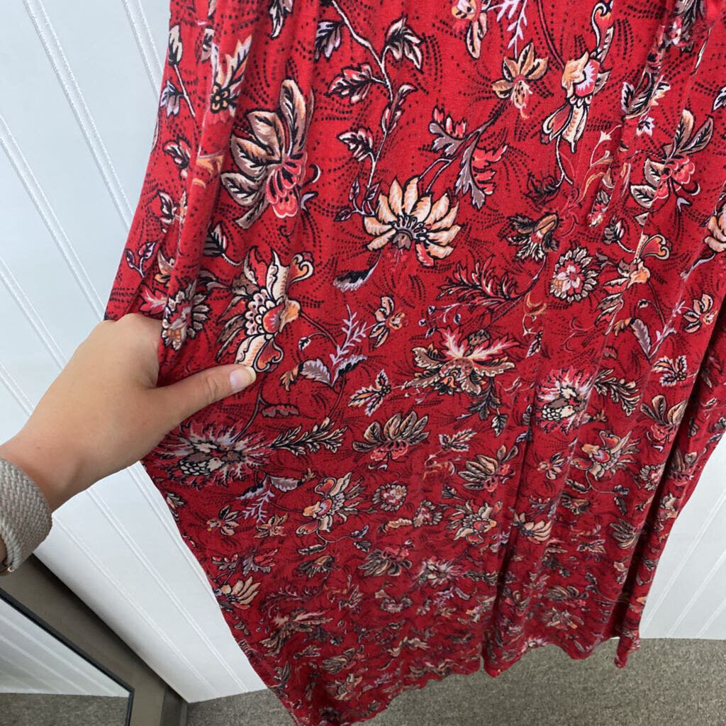*FLORAL KNIT JUMPER
