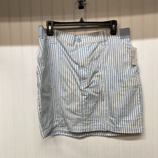 STRIPED MINI SKIRT