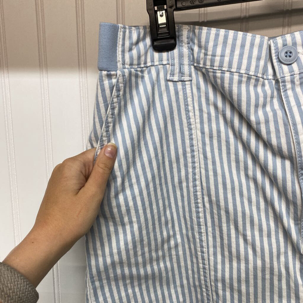 STRIPED MINI SKIRT