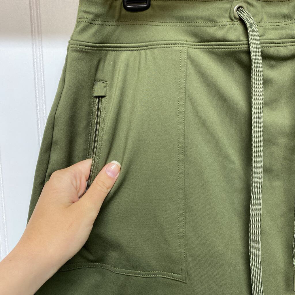 DRAWSTRING WAIST SKORT
