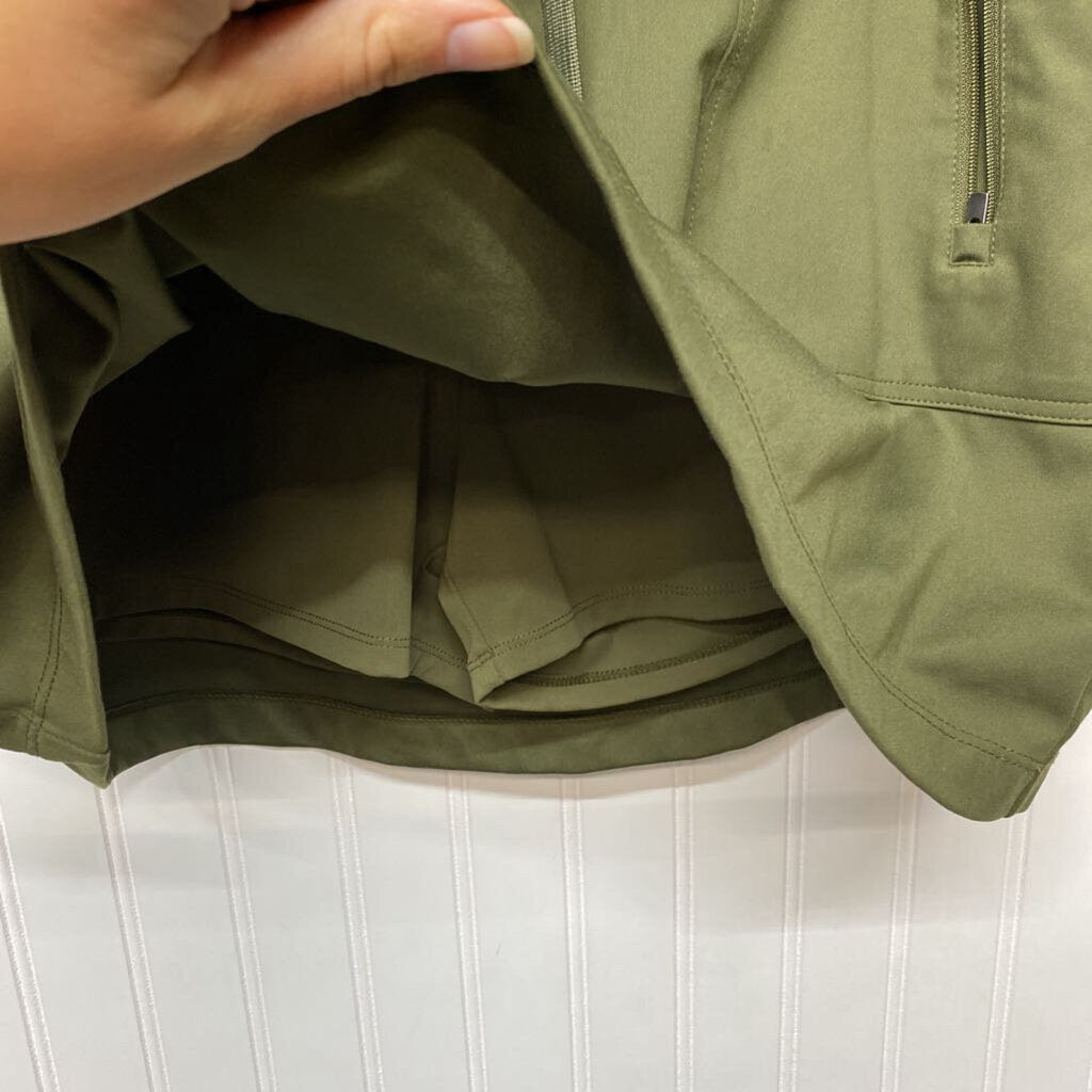 DRAWSTRING WAIST SKORT